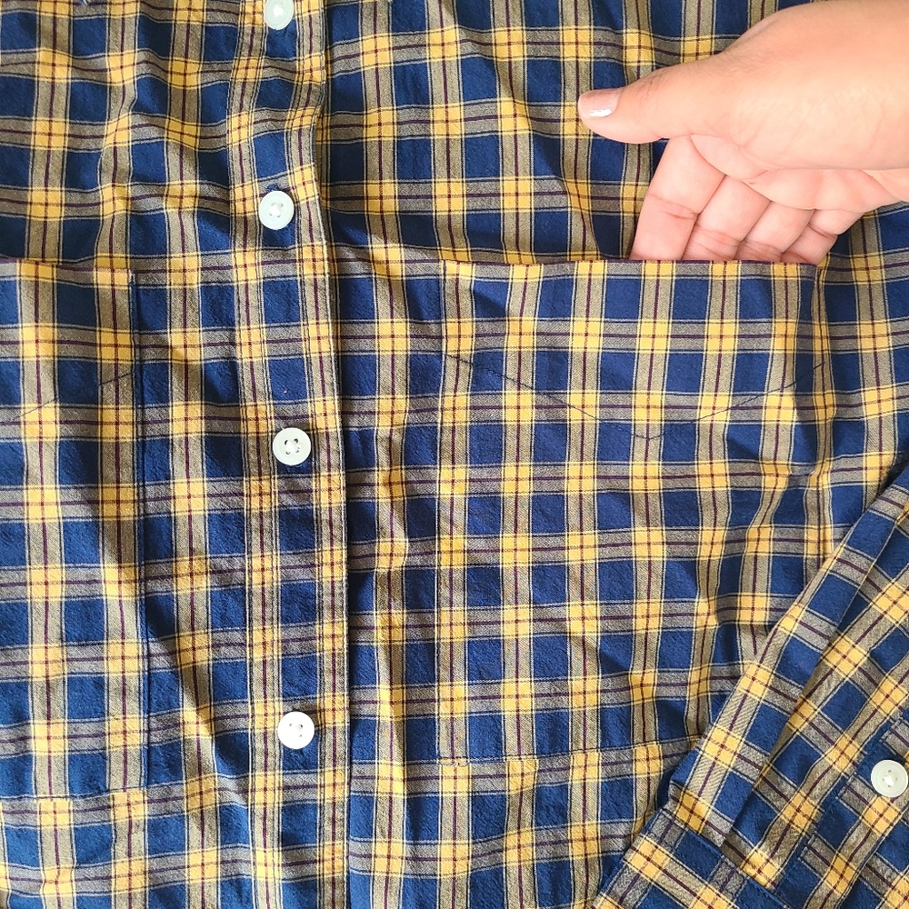 Madewell "The Signature Poplin Crop" Shirt size S - Picture 2 of 7